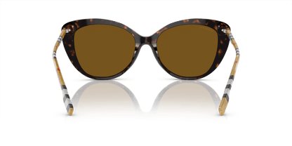משקפי שמש של ברברי הוואנה כהה-קוטב חום | BURBERRY BE4407 Dark Havana-Brown Polar