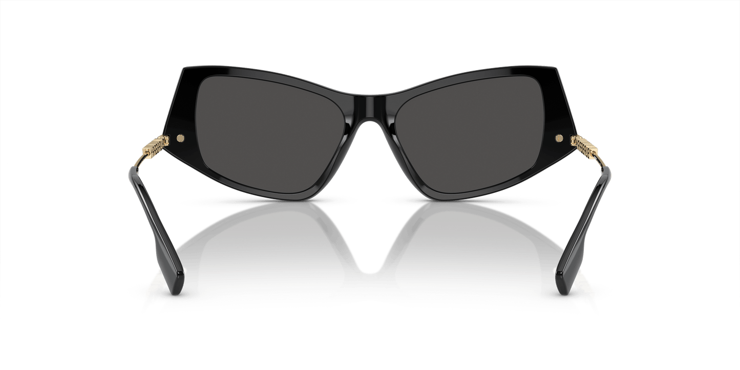 Burberry Sunglasses Black-Dark Grey | BURBERRY BE4408 Black-Dark Grey