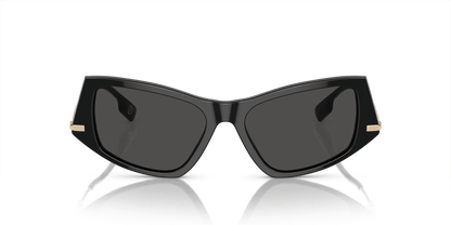 Burberry Sunglasses Black-Dark Grey | BURBERRY BE4408 Black-Dark Grey