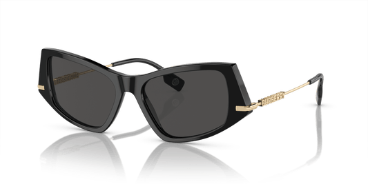 Burberry Sunglasses Black-Dark Grey | BURBERRY BE4408 Black-Dark Grey