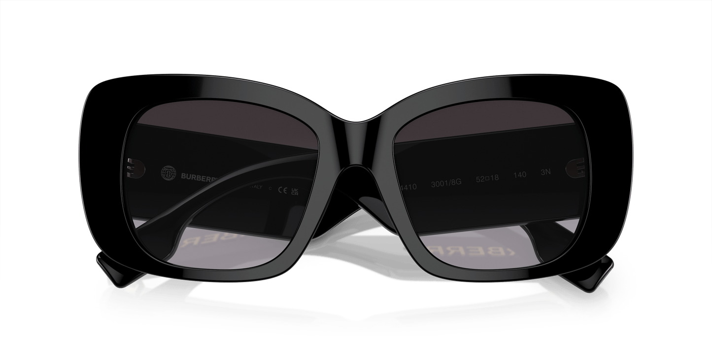Burberry Sunglasses Black-Grey Gradient | BURBERRY BE4410 Black-Grey Gradient