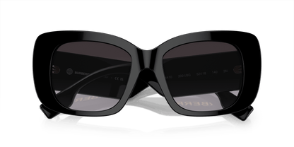 Burberry Sunglasses Black-Grey Gradient | BURBERRY BE4410 Black-Grey Gradient