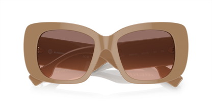 Burberry Sunglasses Beige-Pink Gradient Dark Brown | BURBERRY BE4410 Beige-Pink Gradient Dark Brown