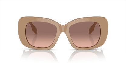 Burberry Sunglasses Beige-Pink Gradient Dark Brown | BURBERRY BE4410 Beige-Pink Gradient Dark Brown
