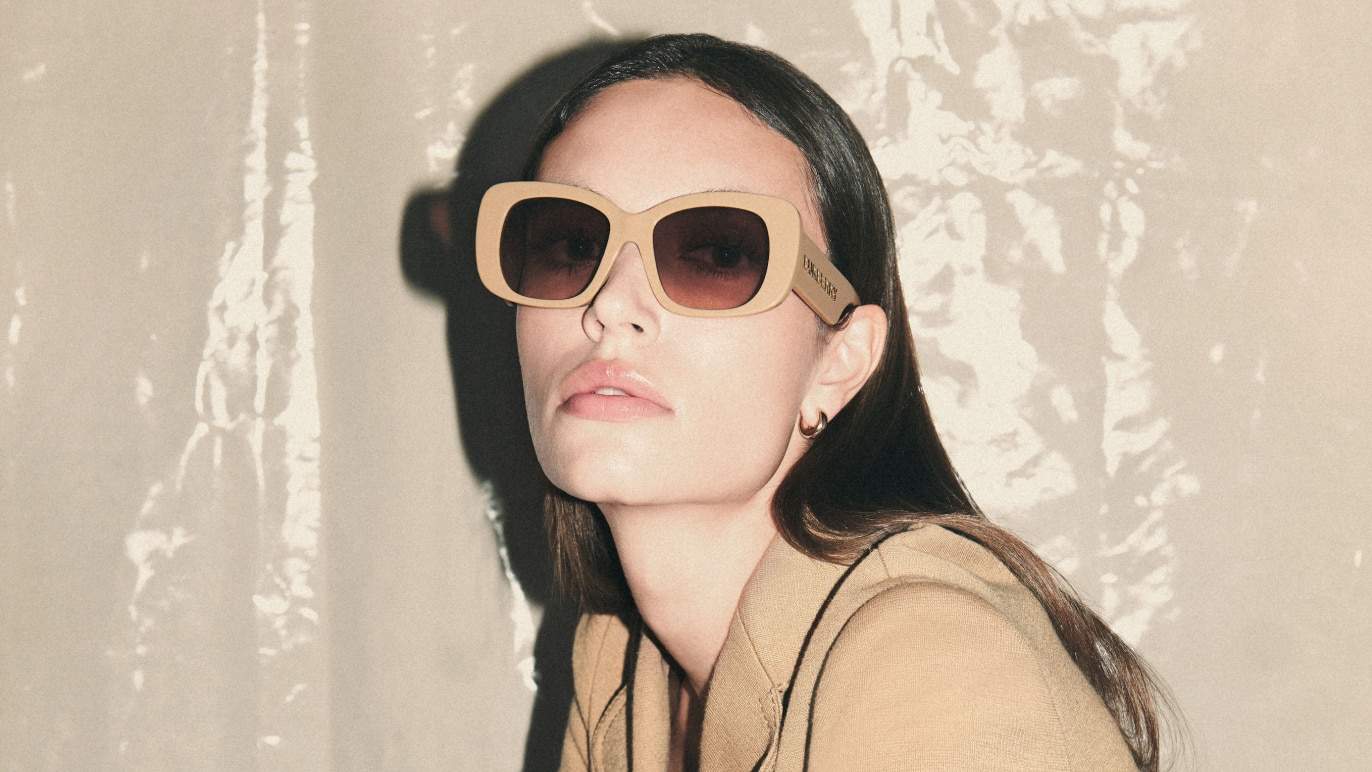 Burberry Sunglasses Beige-Pink Gradient Dark Brown | BURBERRY BE4410 Beige-Pink Gradient Dark Brown