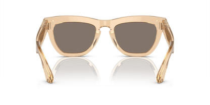 משקפי שמש של ברברי מראה חום-חום בהיר זהב | BURBERRY BE4415U Brown-Light Brown Mirror Gold
