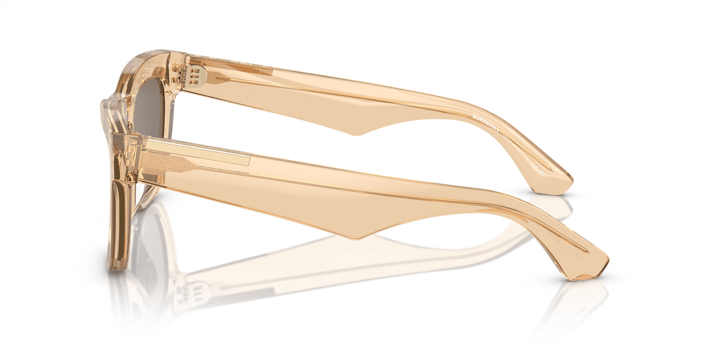 משקפי שמש של ברברי מראה חום-חום בהיר זהב | BURBERRY BE4415U Brown-Light Brown Mirror Gold