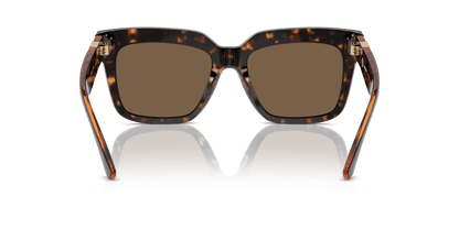 משקפי שמש של ברברי הוואנה כהה-חום כהה | BURBERRY BE4419 Dark Havana-Dark Brown