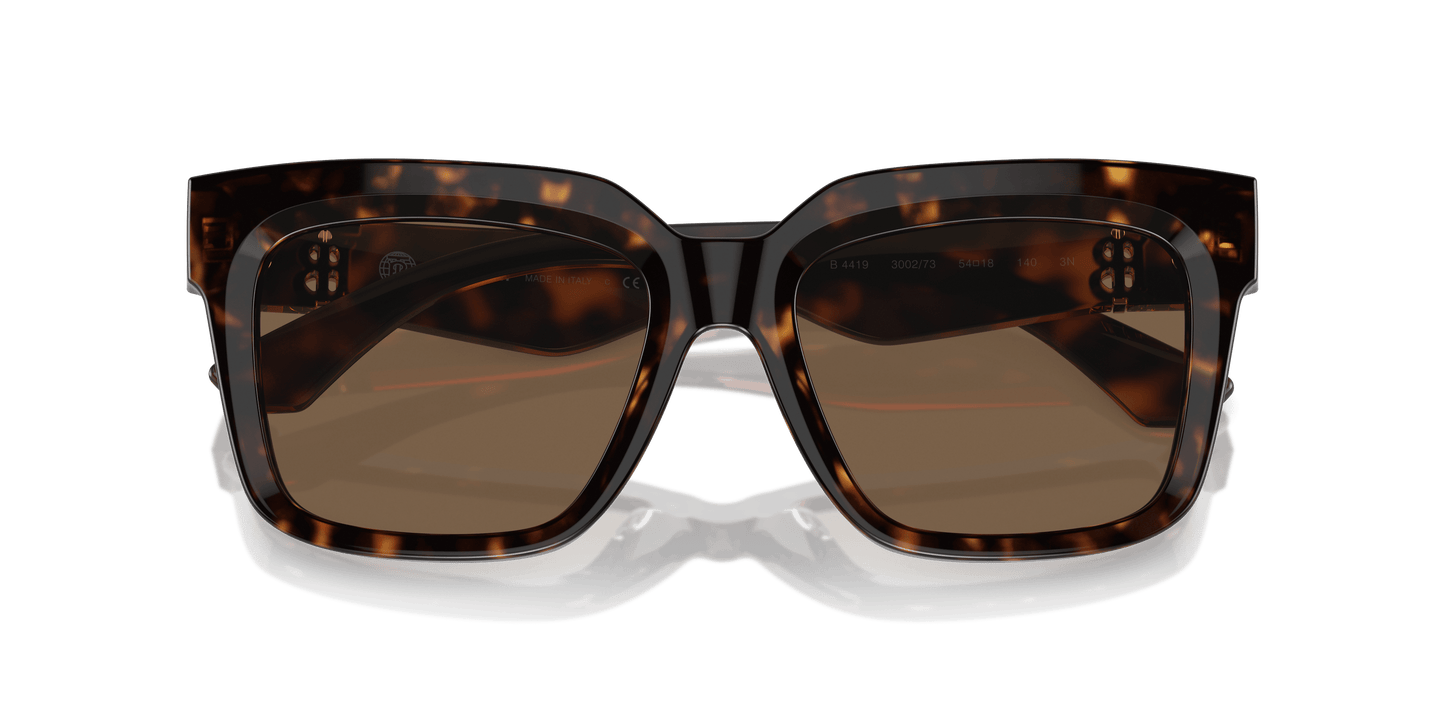 משקפי שמש של ברברי הוואנה כהה-חום כהה | BURBERRY BE4419 Dark Havana-Dark Brown