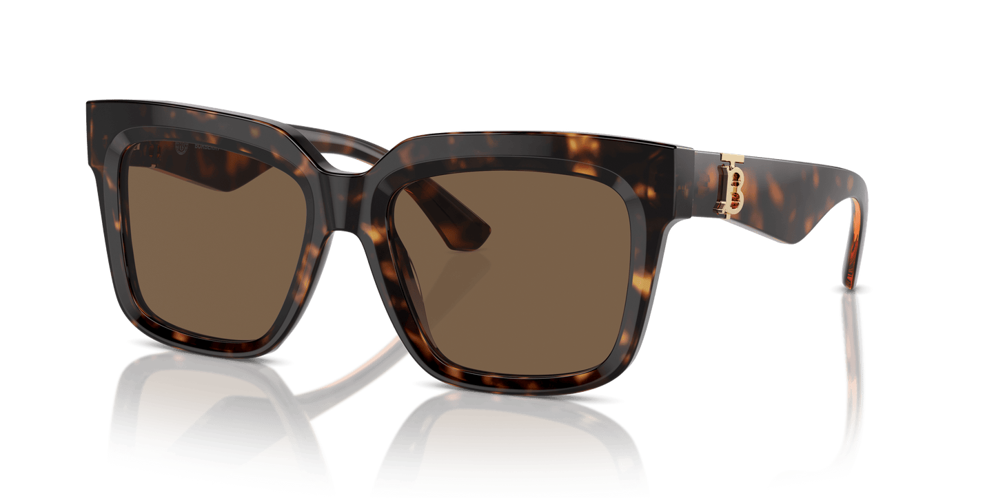 משקפי שמש של ברברי הוואנה כהה-חום כהה | BURBERRY BE4419 Dark Havana-Dark Brown