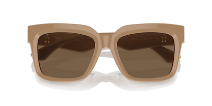 משקפי שמש של ברברי בז'-חום כהה | BURBERRY BE4419 Beige-Dark Brown