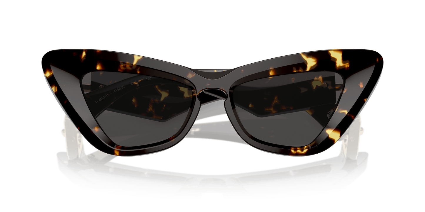 משקפי שמש של ברברי, האוואנה כהה-אפור כהה | BURBERRY BE4421U Dark Havana-Dark Grey