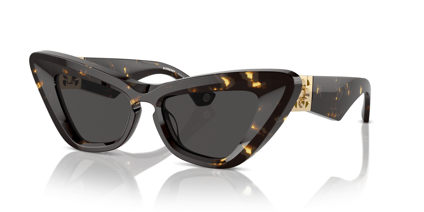משקפי שמש של ברברי, האוואנה כהה-אפור כהה | BURBERRY BE4421U Dark Havana-Dark Grey