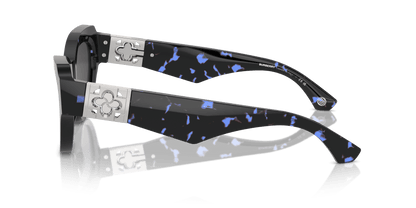 משקפי שמש של בורברי כחול הוואנה-אפור כהה | BURBERRY BE4423 Blue Havana-Dark Grey