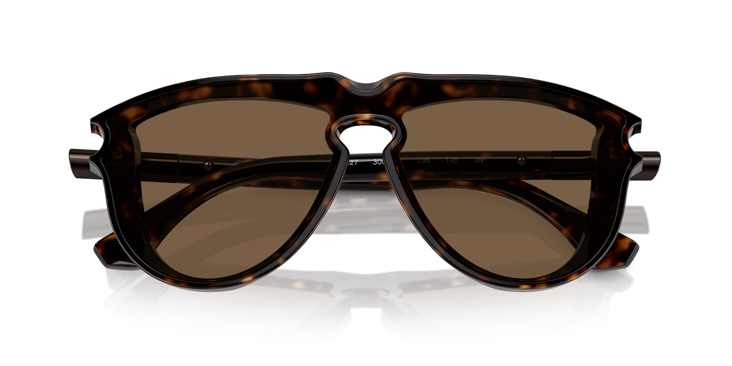 משקפי שמש של ברברי הוואנה כהה-חום | BURBERRY BE4427 Dark Havana-Brown