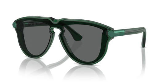 משקפי שמש בורברי ירוק-אפור כהה | BURBERRY BE4427 Green-Dark Grey
