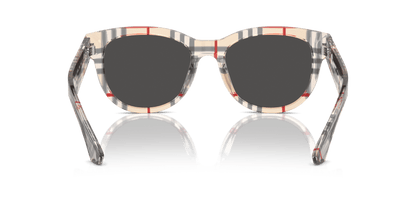 משקפי שמש בורברי וינטג' בגוון אפור כהה | BURBERRY BE4432U Vintage Check-Dark Grey