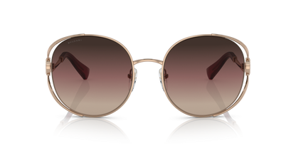BVLGARI Sunglasses Pink Gold-Brown Grad Purple Grad Black | BVLGARI BV6181B Pink Gold-Brown Grad Purple Grad Black
