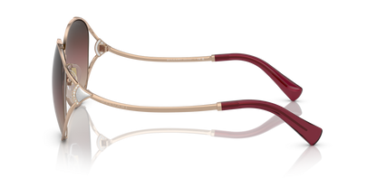 BVLGARI Sunglasses Pink Gold-Brown Grad Purple Grad Black | BVLGARI BV6181B Pink Gold-Brown Grad Purple Grad Black