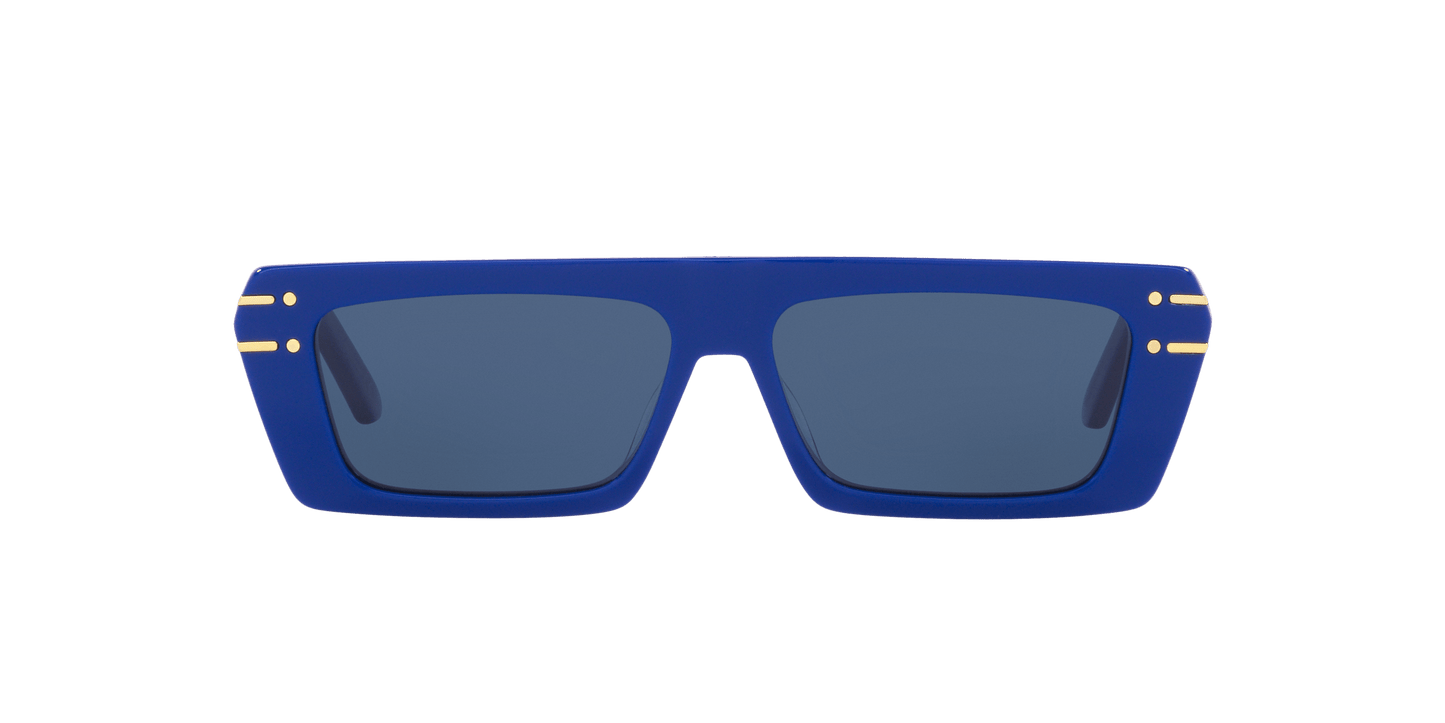 משקפי שמש של דיור כחול מבריק-כחול | Dior DiorSignature S2U Blue Shiny-Blue