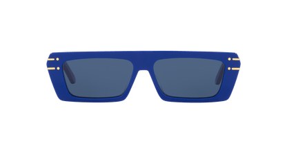 משקפי שמש של דיור כחול מבריק-כחול | Dior DiorSignature S2U Blue Shiny-Blue
