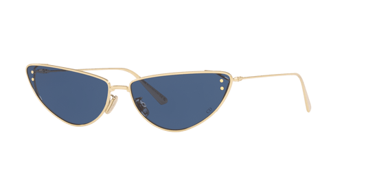 משקפי שמש של דיור זהב מבריק-כחול | Dior MissDior B1U Gold Shiny-Blue