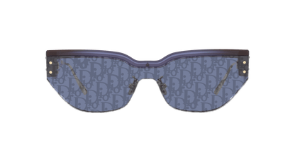 משקפי שמש של דיור כחול מבריק-כחול | Dior DiorClub M3U Blue Shiny-Blue