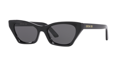 משקפי שמש של דיור שחור מבריק-עשן | Dior DiorMidnight B1 Black Shiny-Smoke