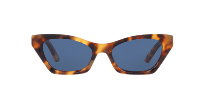 משקפי שמש של דיור צב בלונד-כחול | Dior DiorMidnight B1 Tortoise Blonde-Blue
