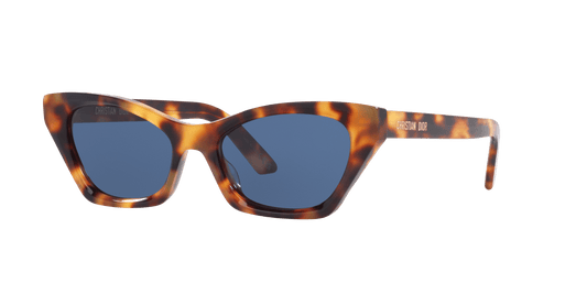 משקפי שמש של דיור צב בלונד-כחול | Dior DiorMidnight B1 Tortoise Blonde-Blue