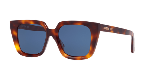 משקפי שמש של דיור צב בלונד-כחול | Dior DiorMidnight S1 Tortoise Blonde-Blue