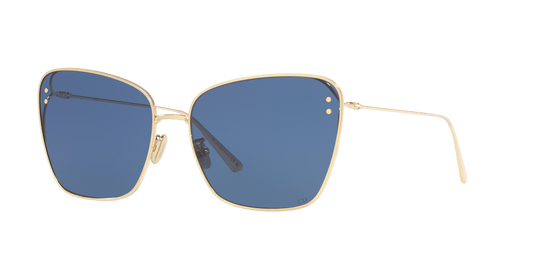 משקפי שמש של דיור זהב מבריק-כחול | Dior MissDior B2U Gold Shiny-Blue