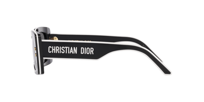 משקפי שמש קוסטה מבריק נמר קוורי-מראה ירוקה | Dior DiorPacific S1U Black Shiny-Smoke