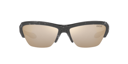 משקפי שמש של דיור שחור-סגול | Dior DiorBay S1U Black-Purple