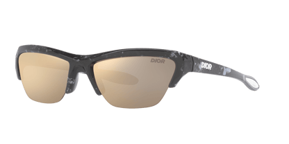 משקפי שמש של דיור שחור-סגול | Dior DiorBay S1U Black-Purple