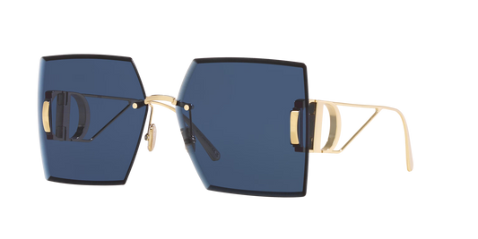 משקפי שמש של דיור זהב-כחול | Dior 30Montaigne S7U Gold-Blue