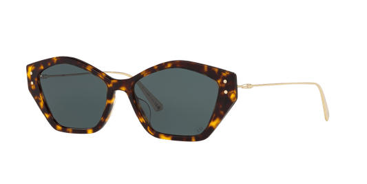 משקפי שמש של דיור צב צהוב-כחול | Dior Missdior S1U Tortoise Yellow-Blue