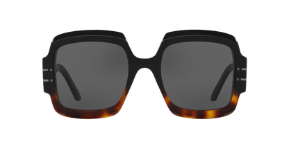 Dior DiorSignature S1U Shiny Black-Smoke Sunglasses | Dior DiorSignature S1U Shiny Black-Smoke