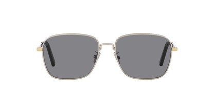 משקפי שמש של דיור כסף-סמוק | Dior CD Diamond S4U Silver-Smoke