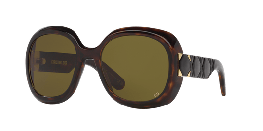 משקפי שמש של דיור צב-ירוק | Dior Lady 9522 R2I Tortoise-Green
