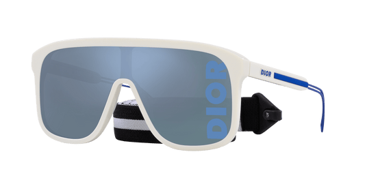 משקפי שמש של דיור שנהב-כחול | Dior Diorfastm1I Ivory-Blue