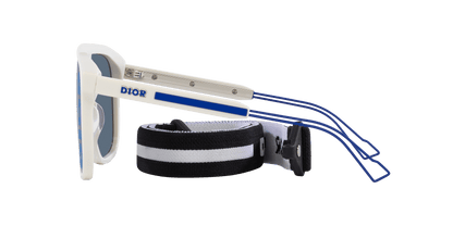 משקפי שמש של דיור שנהב-כחול | Dior Diorfastm1I Ivory-Blue