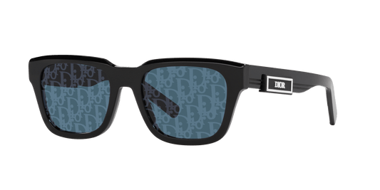 משקפי שמש של דיור שחור-כחול | Dior DiorB23 S1I Black-Blue