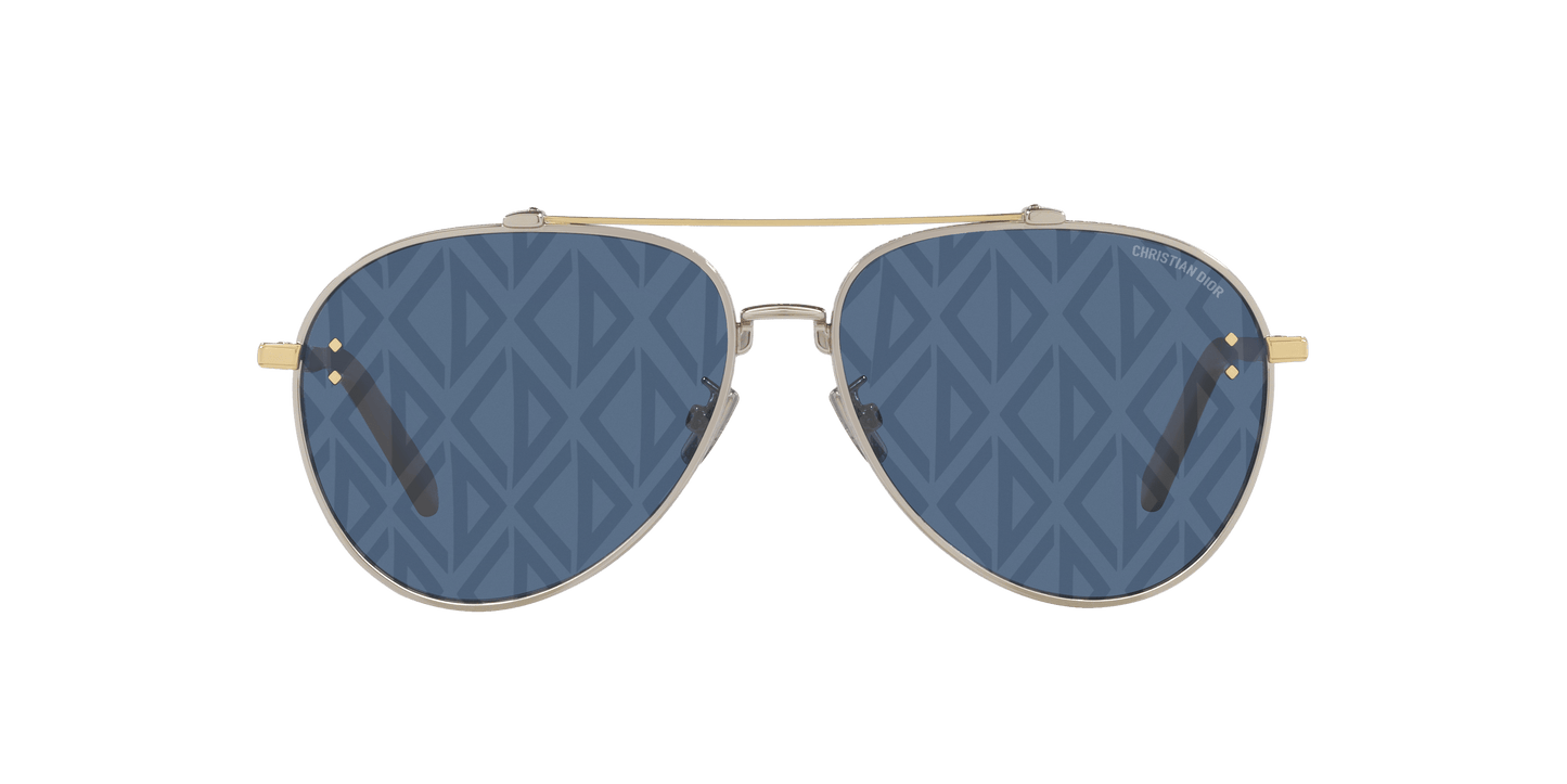 משקפי שמש של דיור אפור כחול | Dior CDdiamonda1U Grey-Blue