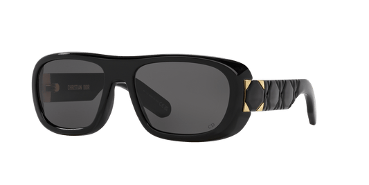 משקפי שמש של דיור עשן שחור | Dior Lady9522S1I Black-Smoke