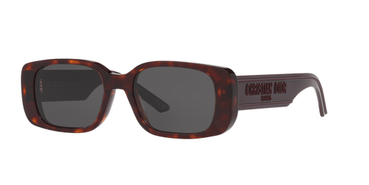 משקפי שמש של דיור צב-עשן מט | Dior WilDior S2U Matte Tortoise-Smoke