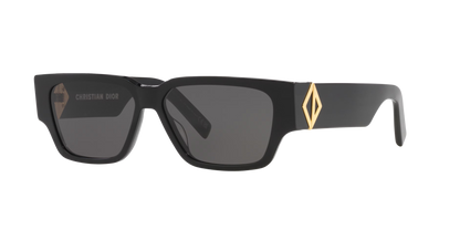 משקפי שמש של דיור שחור-אפור | Dior CD Diamond S5I Black-Grey