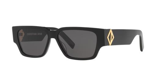 משקפי שמש של דיור שחור-אפור | Dior CD Diamond S5I Black-Grey