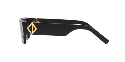 משקפי שמש של דיור שחור-אפור | Dior CD Diamond S5I Black-Grey