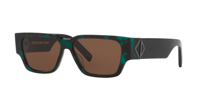 משקפי שמש של דיור צב-חום | Dior CD Diamond S5I Tortoise-Brown